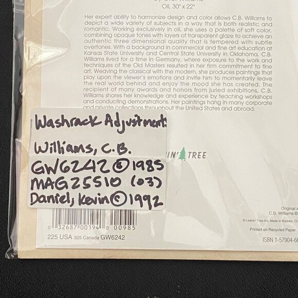 Leanin Tree Greeting Card/Magnet WASHRACK ADJUSTMENTS Children Cow Chores VTG - Picture 11 of 13